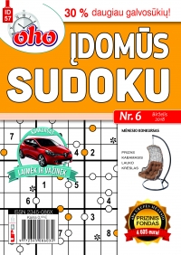 ID 57 oho 10 min. Įdomūs sudoku ID 57 oho 10 min. Įdomūs sudoku